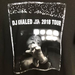 DJ Khaled We The Best 2018 Concert Tour -Shirt